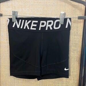 Nike Black Athletic Shorts with Compression Fit